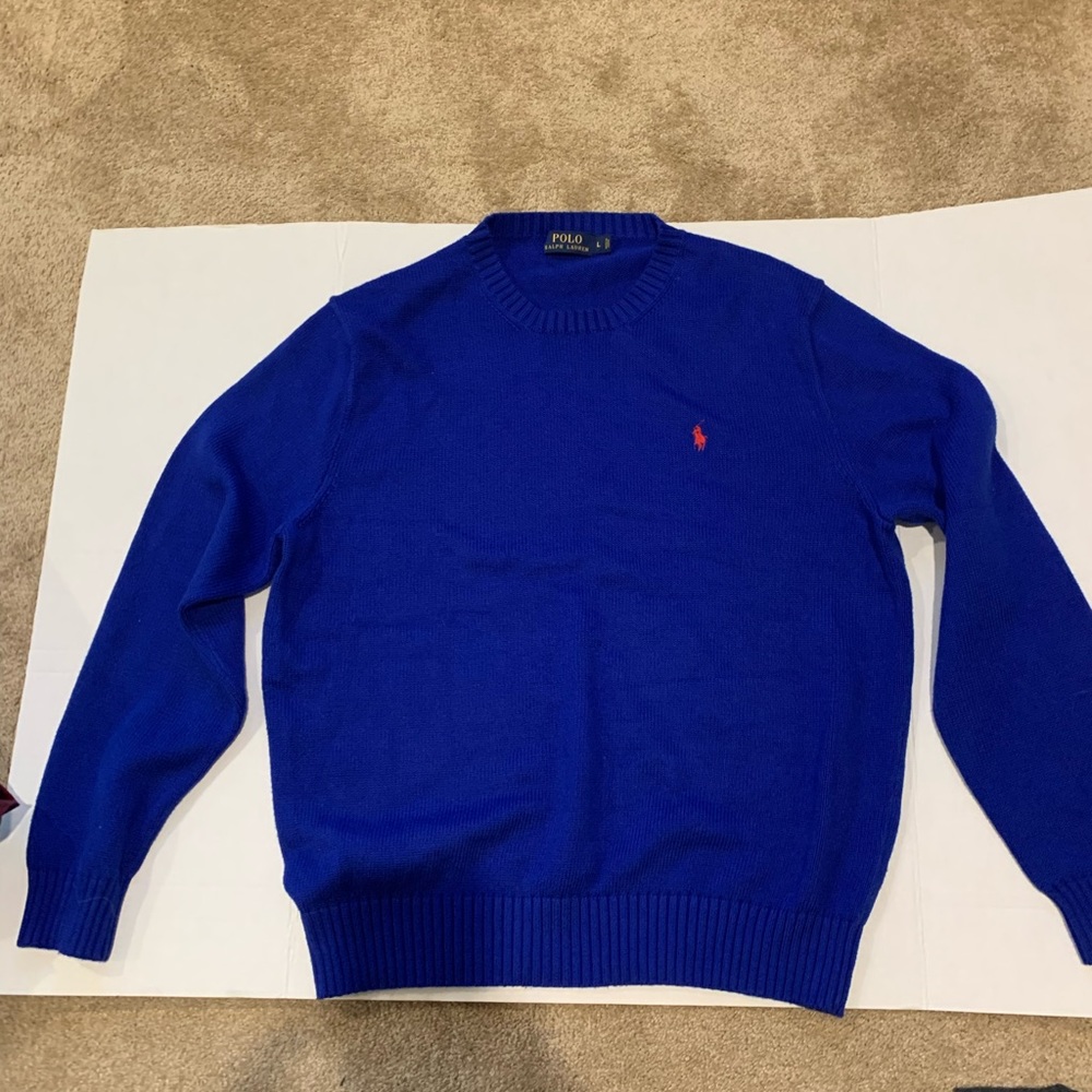 POLO Ralph Lauren Men’s Royal Blue sweater